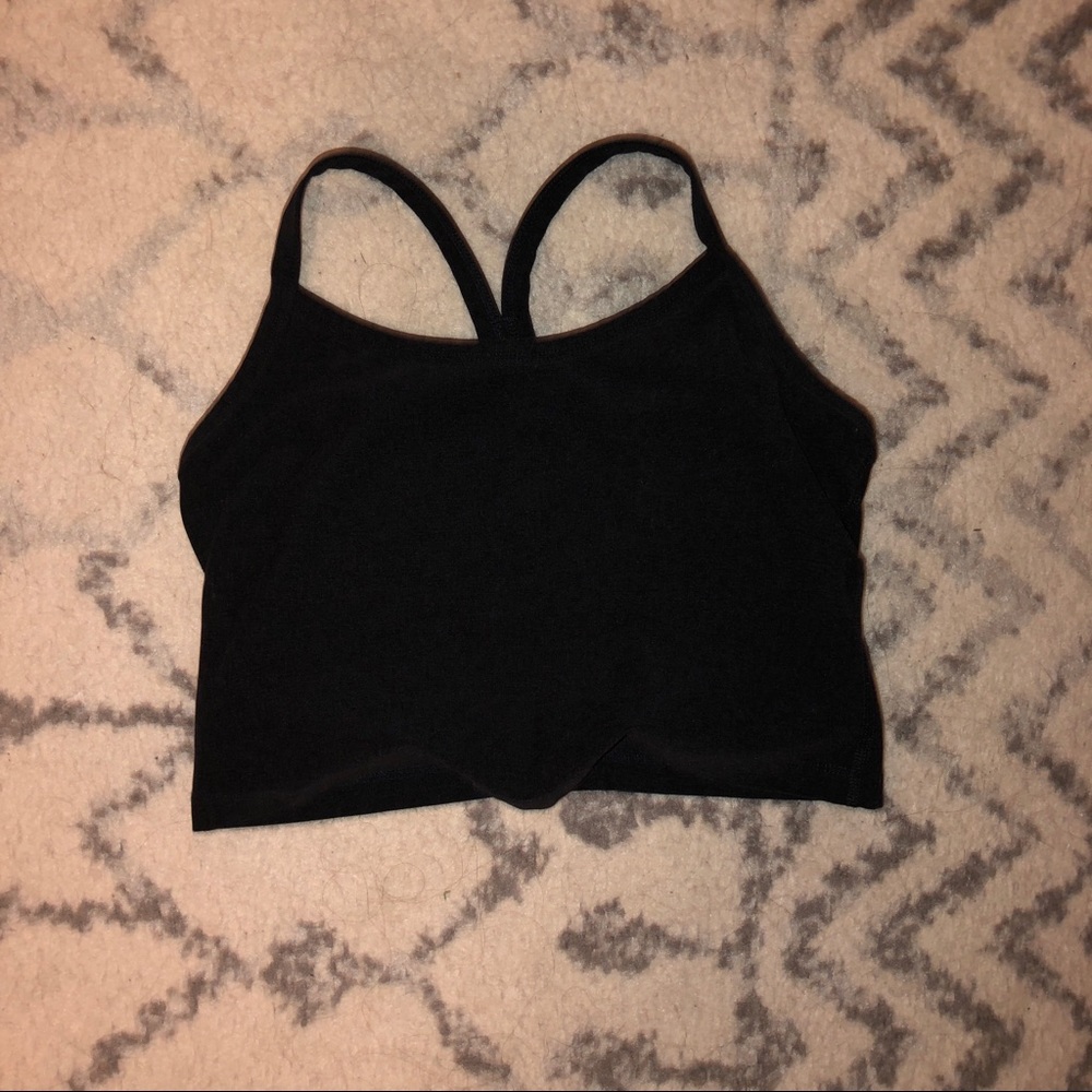 Beyond Yoga simple black bra